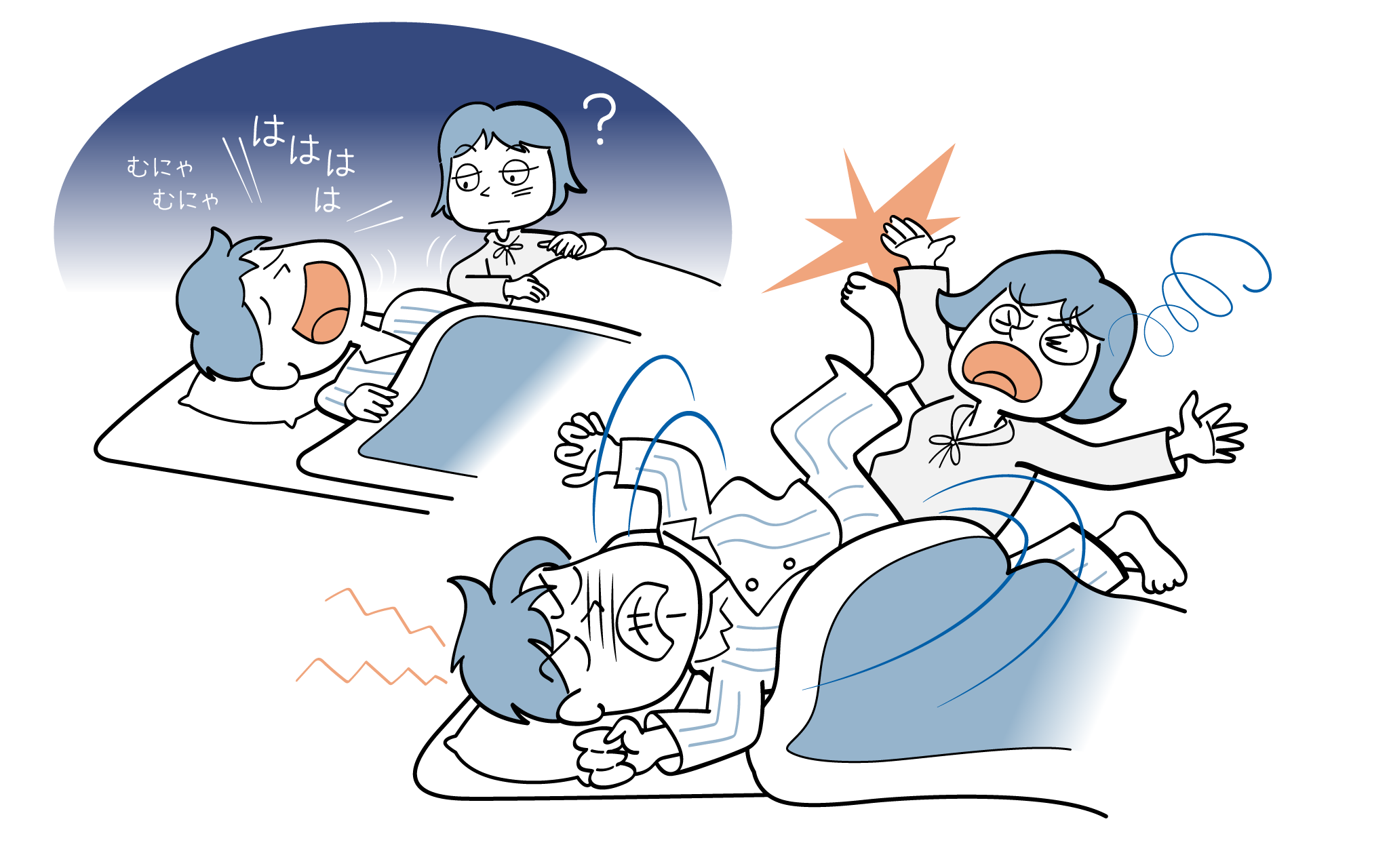 レム睡眠行動障害の症状診断治療について、精神科医が詳しく解説します。