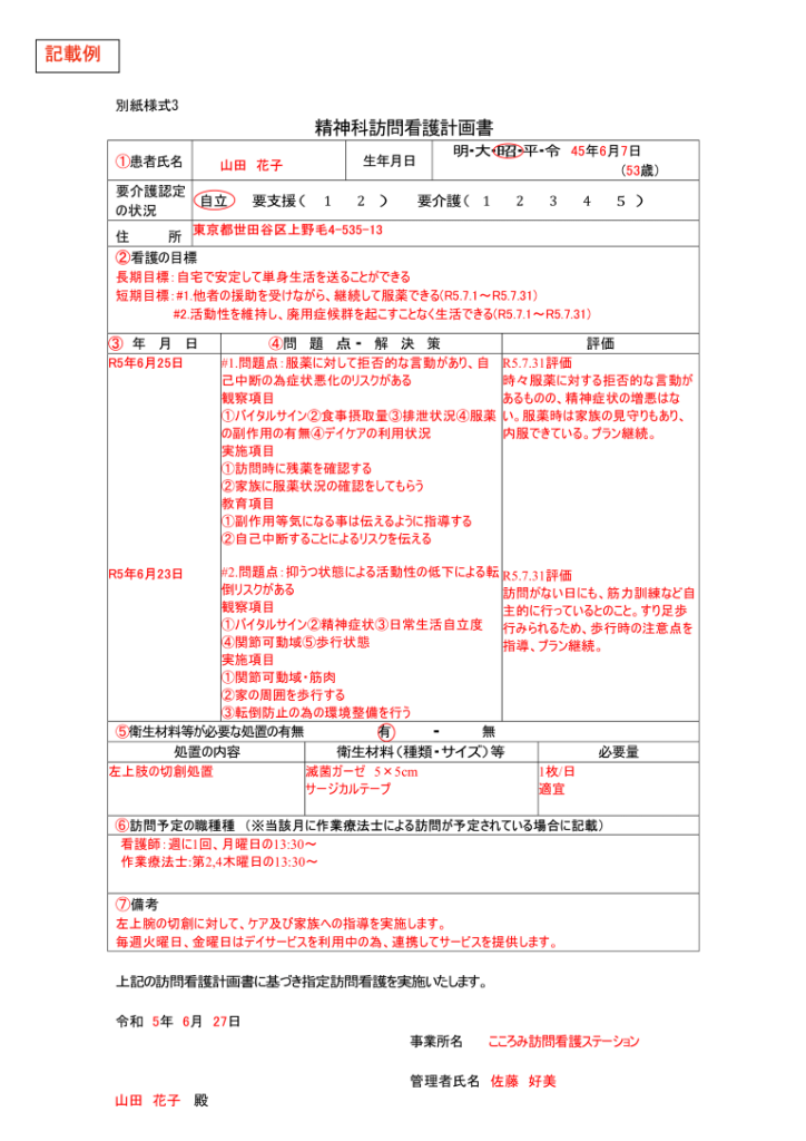 【精神科医が解説】精神科訪問看護に必要な書類シリーズ 第1弾～精神科訪問看護計画書の書き方～ - 【公式】田町三田こころみクリニック｜内科 ...